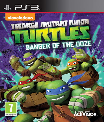 Pochette Teenage Mutant Ninja Turtles : Danger of the Ooze version PlayStation 3