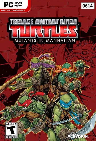 Pochette Teenage Mutant Ninja Turtles : Des mutants à Manhattan version PC Windows
