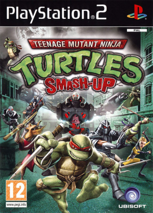 Pochette Teenage Mutant Ninja Turtles : Smash Up version PlayStation 2