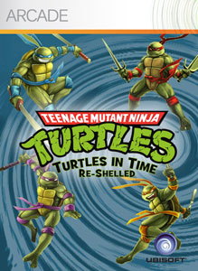 Pochette Teenage Mutant Ninja Turtles : Turtles in Time Re-Shelled version Xbox 360