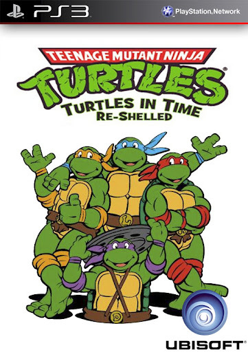 Pochette Teenage Mutant Ninja Turtles : Turtles in Time Re-Shelled version PlayStation 3