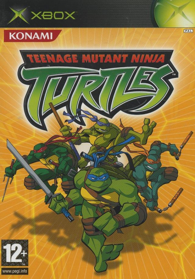 Pochette Teenage Mutant Ninja Turtles version Xbox