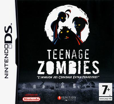 Pochette Teenage Zombies : l'invasion des Cerveaux Extra-Terrestres version DS