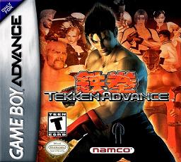 Pochette Tekken Advance version GameBoy Advance