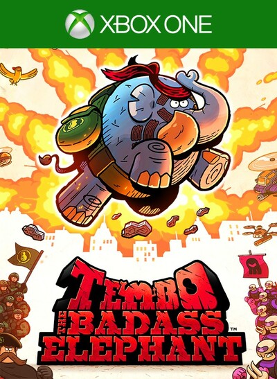 Pochette Tembo the Badass Elephant version Xbox One