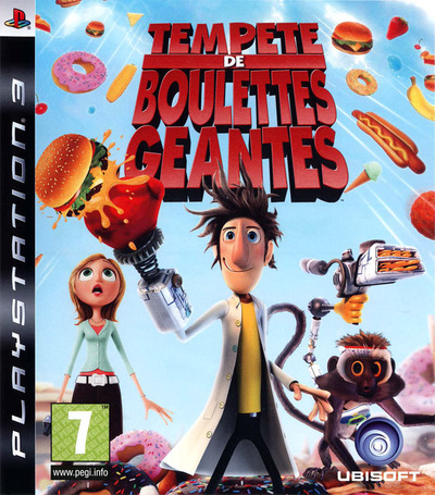 Pochette Tempête de boulettes géantes version PlayStation 3