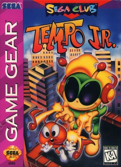 Pochette Tempo Jr. version GameGear