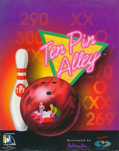 Pochette Ten Pin Alley version PC Windows