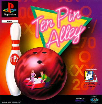 Pochette Ten Pin Alley version PlayStation