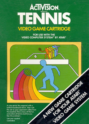 Pochette Tennis version Atari 2600