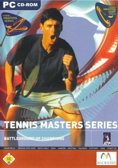 Pochette Tennis Masters Series version PC Windows