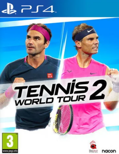 Pochette Tennis World Tour 2 version PlayStation 4