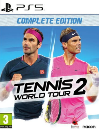 Pochette Tennis World Tour 2 version PlayStation 5