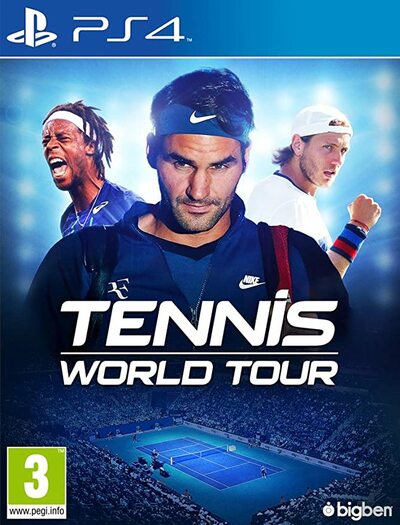 Pochette Tennis World Tour version PlayStation 4