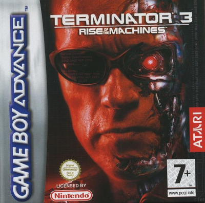 Pochette Terminator 3 : Le soulèvement des Machines version GameBoy Advance