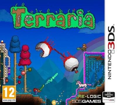 Pochette Terraria version 3DS