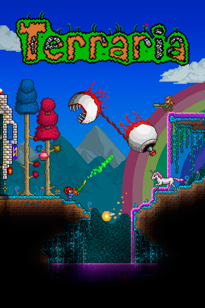 Pochette Terraria version PC Windows