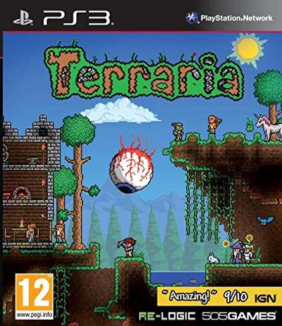Pochette Terraria version PlayStation 3