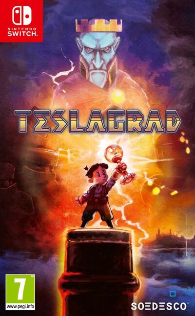 Pochette Teslagrad version Switch