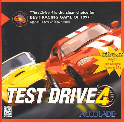 Pochette Test Drive 4 version PC Windows