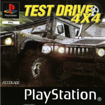 Pochette Test Drive 4x4 version PlayStation