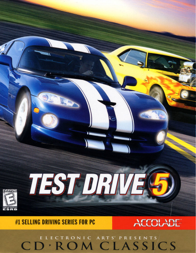 Pochette Test Drive 5 version PC Windows