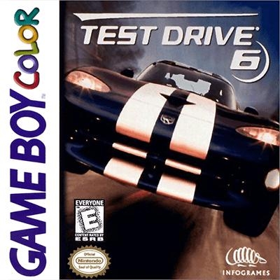 Pochette Test Drive 6 version GameBoy/Color
