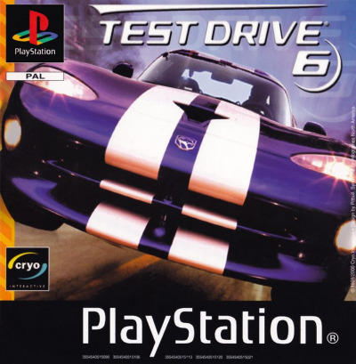 Pochette Test Drive 6 version PlayStation
