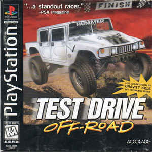 Pochette Test Drive Off-Road version PlayStation