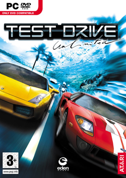 Pochette Test Drive Unlimited version PC Windows