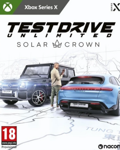 Pochette Test Drive Unlimited : Solar Crown version Xbox Series X/S