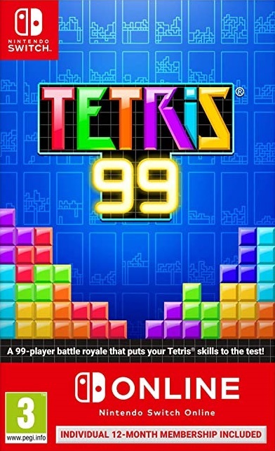 Pochette Tetris 99 version Switch