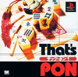 Pochette That's Pon! version PlayStation