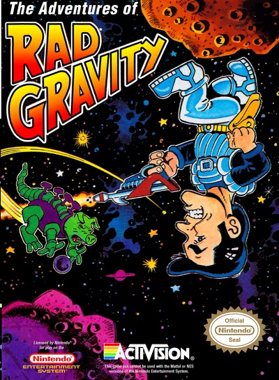Pochette The Adventures of Rad Gravity version NES