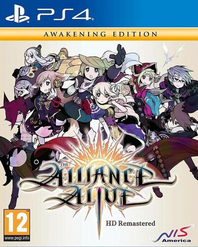 Pochette The Alliance Alive HD Remastered version PlayStation 4