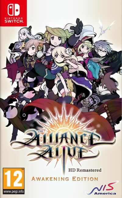 Pochette The Alliance Alive HD Remastered version Switch