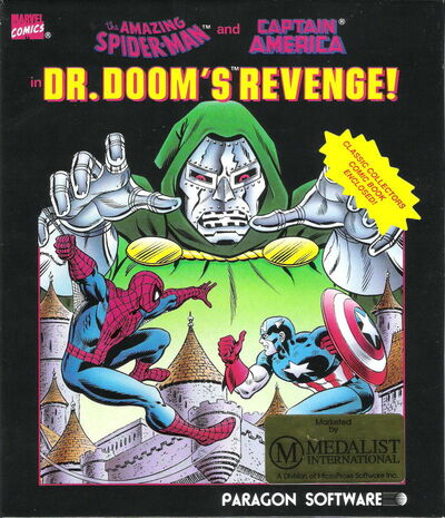 Pochette The Amazing Spider-Man and Captain America in Dr. Doom's Revenge! version PC Windows