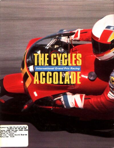 Pochette The Cycles : International Grand Prix Racing version PC MS-DOS