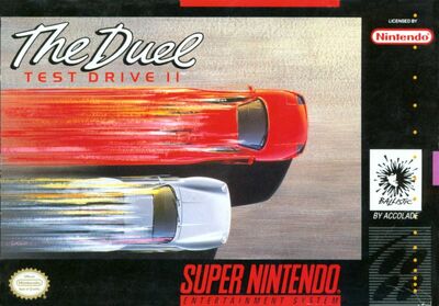 Pochette The Duel : Test Drive II version Super Nintendo