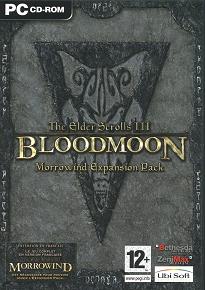 Pochette The Elder Scrolls III : Bloodmoon version PC Windows