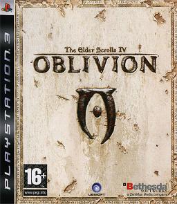 Pochette The Elder Scrolls IV : Oblivion version PlayStation 3