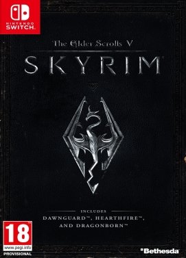 Pochette The Elder Scrolls V : Skyrim version Switch