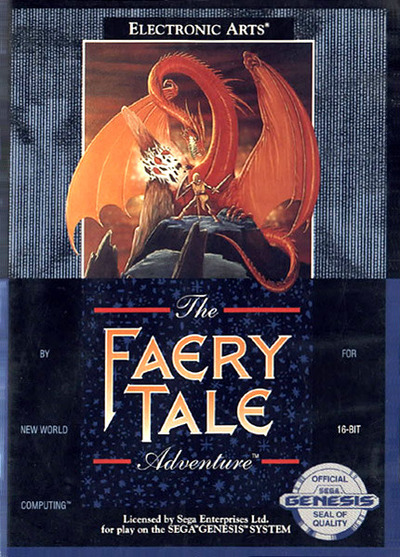 Pochette The Faery Tale Adventure version Megadrive