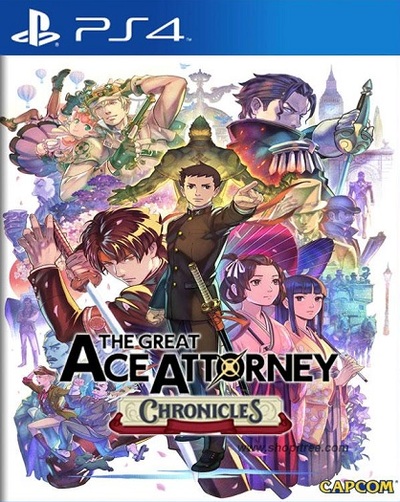 Pochette The Great Ace Attorney Chronicles version PlayStation 4