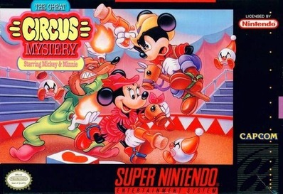 Pochette The Great Circus Mystery Starring Mickey & Minnie version Super Nintendo