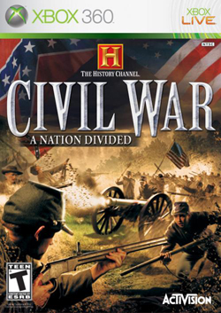 Pochette The History Channel : Civil War - A Nation Divided version Xbox 360