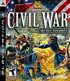 Pochette The History Channel : Civil War - Secret Missions version PlayStation 3