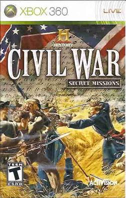 Pochette The History Channel : Civil War - Secret Missions version Xbox 360