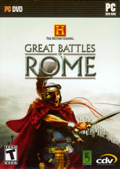 Pochette The History Channel : Great Battles of Rome version PC Windows