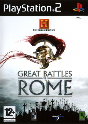 Pochette The History Channel : Great Battles of Rome version PlayStation 2